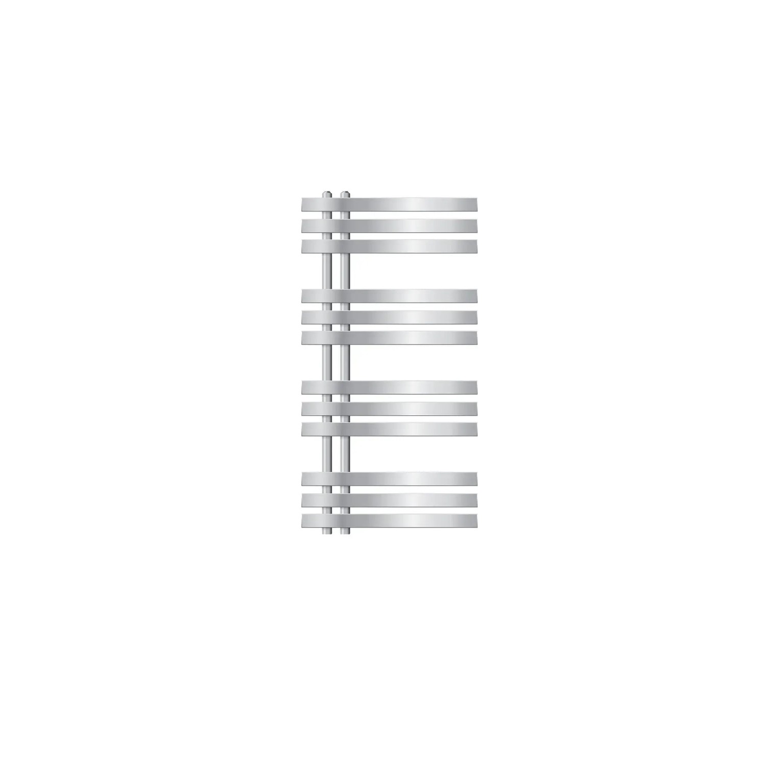 LuxeBath Design Badheizkörper Iron EM 500 x 1000 mm Chrom Designheizkörper