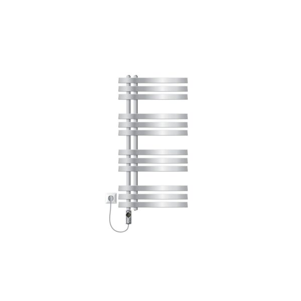 LuxeBath Badheizkörper Iron EM 500x1000mm Chrom mit Heizstab 300W Digital LuxeBath Badheizkörper Iron EM 500x1000mm Chrom mit Heizstab 300W Digital