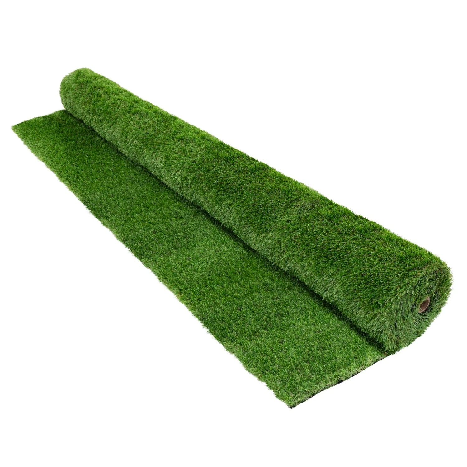 ECD Germany Kunstrasen-Rolle 150x900cm 13,5m² Grün 35mm aus Kunststoff
