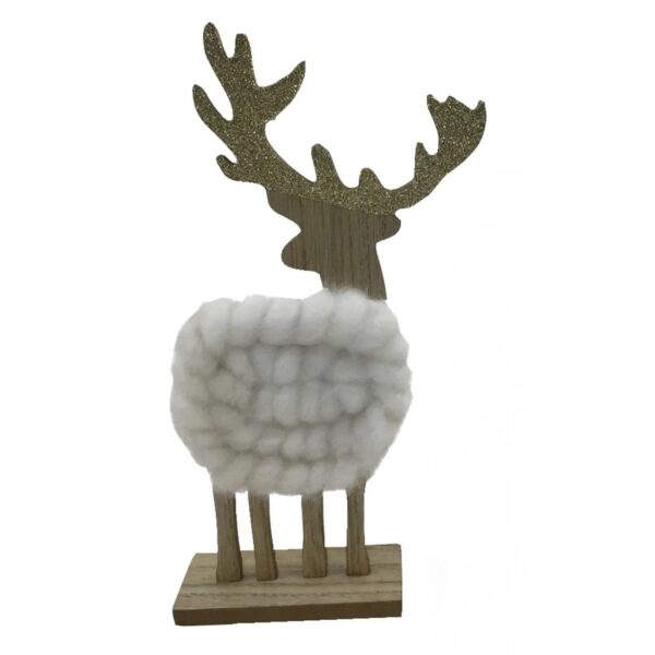 Boltze Deko-Aufsteller Hirsch Groß 24,5 cm x 4 cm x 14 cm