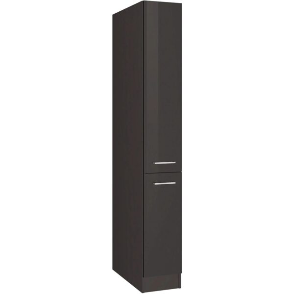 Held Möbel Küchen-Apothekerschrank Mailand 30 cm Hochglanz Graphit/Graphit Held Möbel Küchen-Apothekerschrank Mailand 30 cm Hochglanz Graphit/Graphit