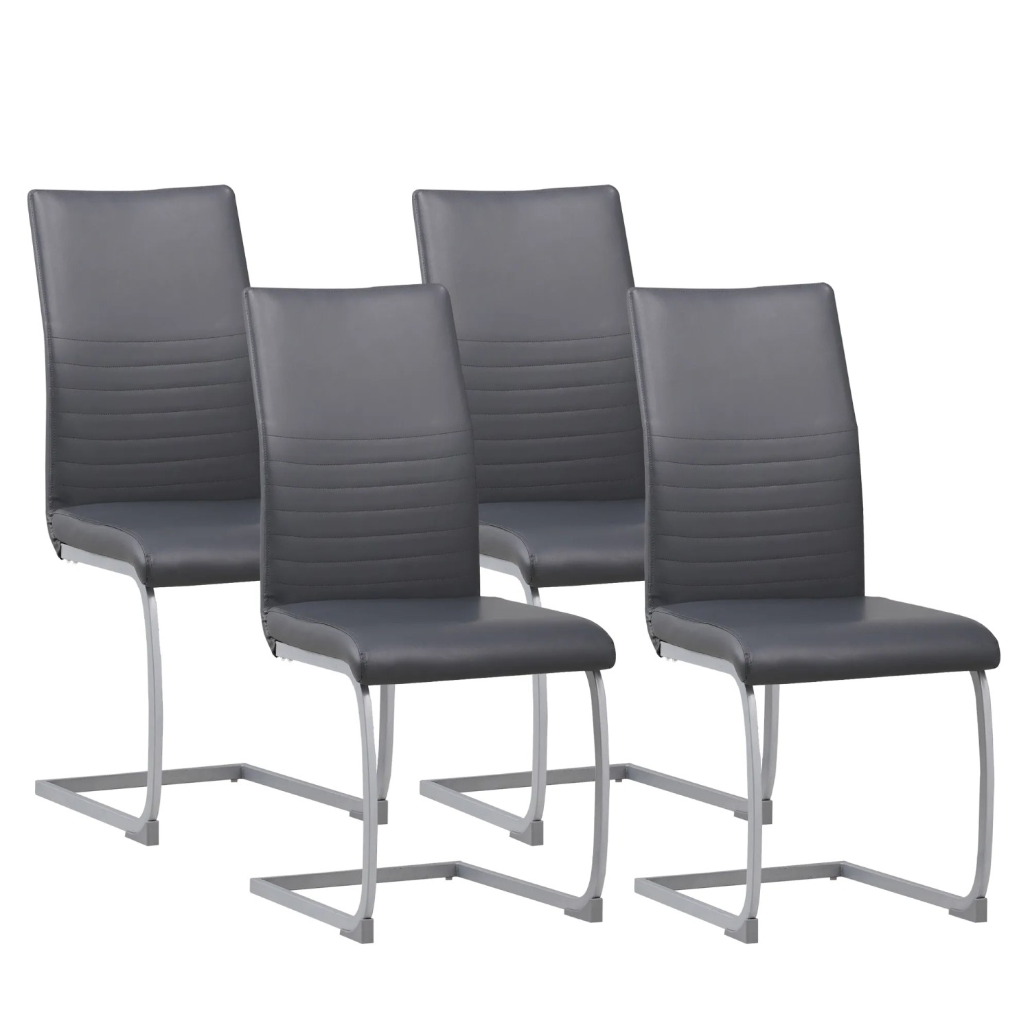Albatros Freischwinger MURANO 4er Set Grau