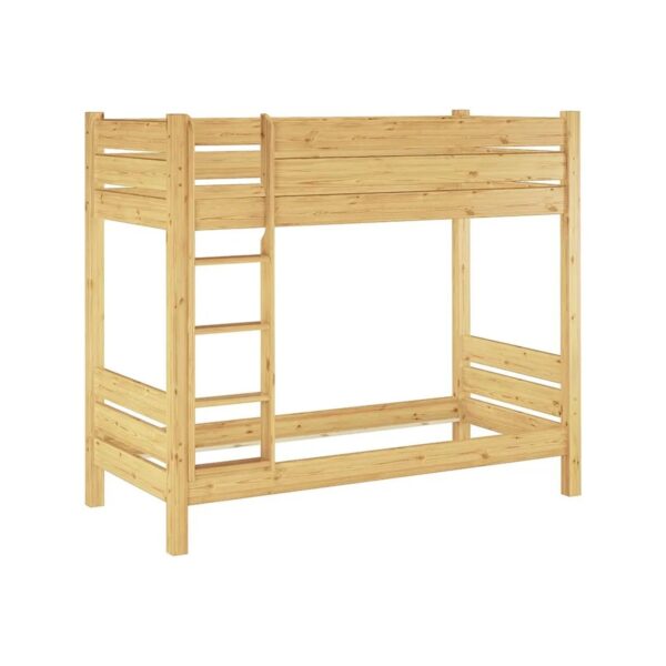Erst-Holz Niedriges Kurzes Etagenbett 90 x 190 cm Kiefer Massiv Teilbare Nische 80 Modell 16 ohne Zubehör Erst-Holz Niedriges Kurzes Etagenbett 90 x 190 cm Kiefer Massiv Teilbare Nische 80 Modell 16 ohne Zubehör