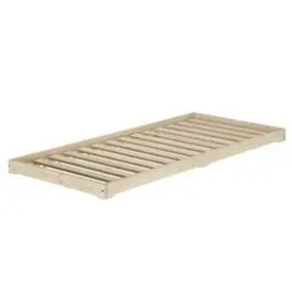 Erst-Holz Extra Flaches Einzelbett Unbehandeltes Holz Loft 90 x 200 cm Fichte Modell 47 Rollrost inkl. Erst-Holz Extra Flaches Einzelbett Unbehandeltes Holz Loft 90 x 200 cm Fichte Modell 47 Rollrost inkl.