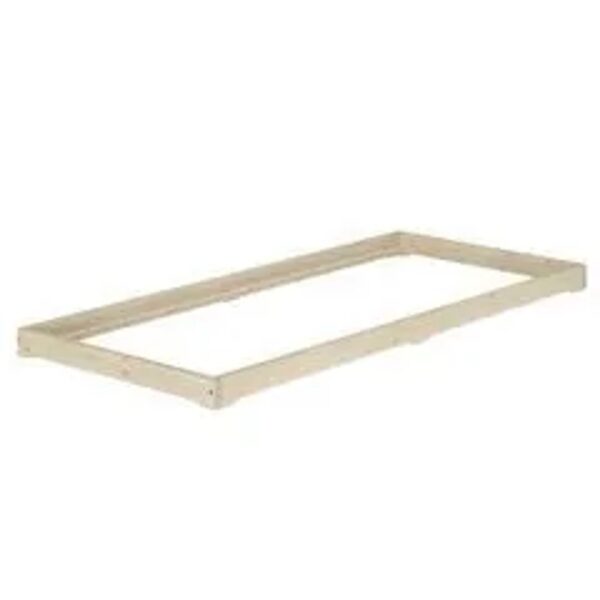 Erst-Holz Extra Flaches Einzelbett Unbehandeltes Holz Loft 90 x 200 cm Fichte Modell 47 ohne Zubehör Erst-Holz Extra Flaches Einzelbett Unbehandeltes Holz Loft 90 x 200 cm Fichte Modell 47 ohne Zubehör