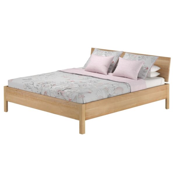 Erst-Holz Doppelbett Metallfrei 180 x 200 Massives Buchenholz Modell 93 Rollrost inkl.