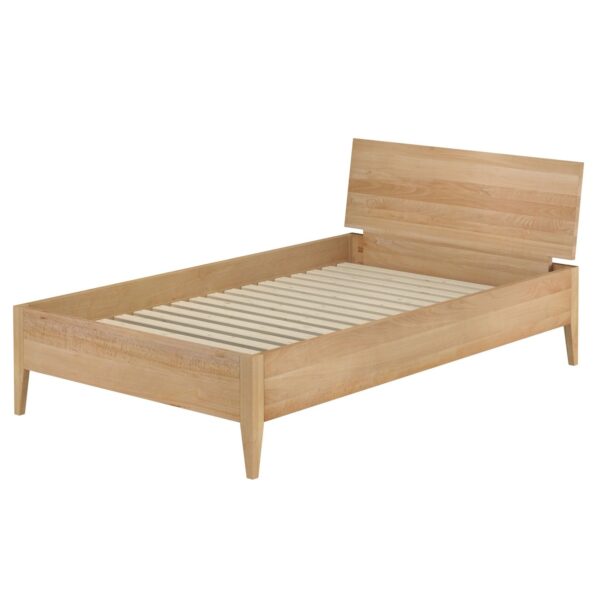 Erst-Holz Einzelbett Metallfrei 120 x 200 cm Massives Buchenholz Konische Füße Modell 94 Rollrost inkl. Erst-Holz Einzelbett Metallfrei 120 x 200 cm Massives Buchenholz Konische Füße Modell 94 Rollrost inkl.