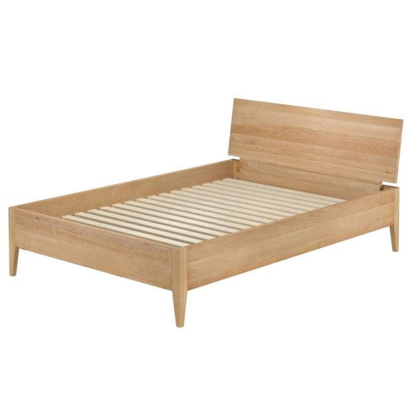 Erst-Holz Doppelbett Metallfrei 140 x 200 cm Massives Buchenholz Konische Füße Modell 94 Rollrost inkl. Erst-Holz Doppelbett Metallfrei 140 x 200 cm Massives Buchenholz Konische Füße Modell 94 Rollrost inkl.