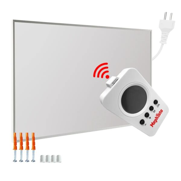 Mephisto Infrarotheizung Wand- Deckenheizung Energiesparend Elektroheizung inkl. Fernbedienung Und Thermostat