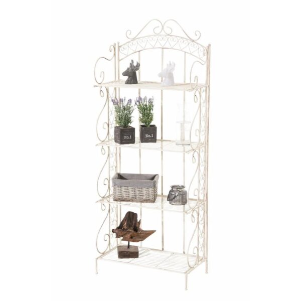 CLP Standregal Antje Aus Eisen Antik-Creme