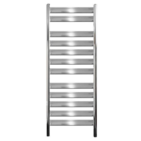 ECD Germany Design Badheizkörper Tharr 500 x 950 mm Chrom Designheizkörper