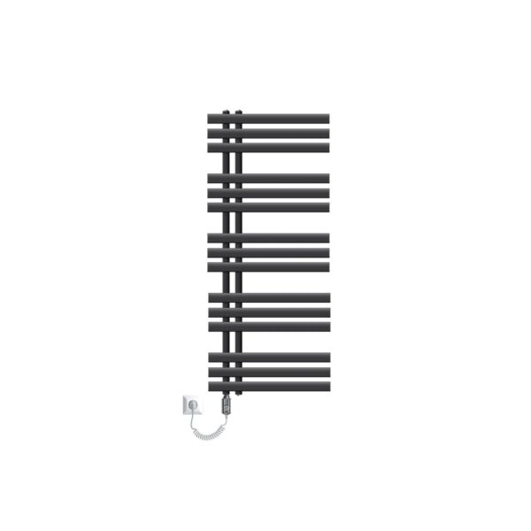 LuxeBath Iron EM Badheizkörper Elektrisch Heizstab 1200W 500x1200mm Anthrazit LuxeBath Iron EM Badheizkörper Elektrisch Heizstab 1200W 500x1200mm Anthrazit