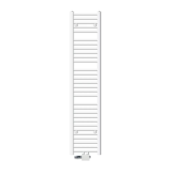 LuxeBath Badheizkörper 300x1800 mm Weiß Gerade Anschlussgarnitur Eck LuxeBath Badheizkörper 300x1800 mm Weiß Gerade Anschlussgarnitur Eck