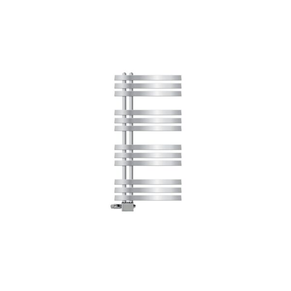 LuxeBath Badheizkörper Iron EM 500x1000 mm Chrom Anschlussgarnitur Universal Eck LuxeBath Badheizkörper Iron EM 500x1000 mm Chrom Anschlussgarnitur Universal Eck