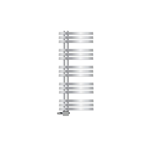 LuxeBath Badheizkörper Iron EM 500x1200 mm Chrom Thermostat Universal Eck LuxeBath Badheizkörper Iron EM 500x1200 mm Chrom Thermostat Universal Eck