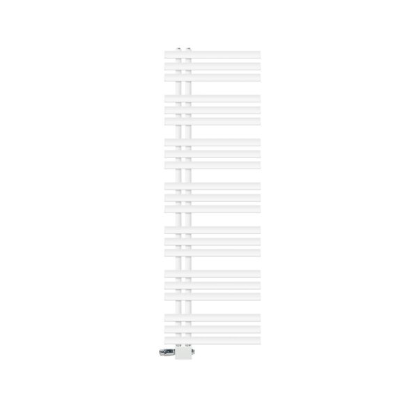 LuxeBath Badheizkörper Iron EM 500x1600 mm Weiß mit Thermostat Universal Eck LuxeBath Badheizkörper Iron EM 500x1600 mm Weiß mit Thermostat Universal Eck