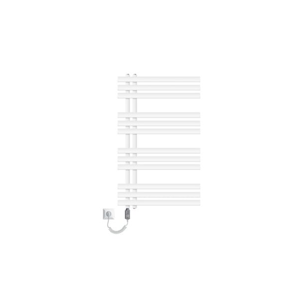 LuxeBath Iron EM Design Badheizkörper Elektrisch 60x100cm Weiß Heizstab 600W LuxeBath Iron EM Design Badheizkörper Elektrisch 60x100cm Weiß Heizstab 600W