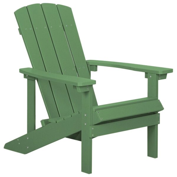 Beliani Gartenstuhl Grün 88x75x88