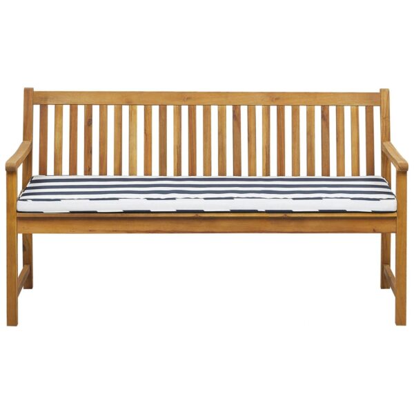 Beliani Gartenbank VIVARA Marineblau 61x160x88