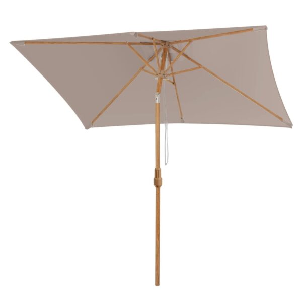 Sekey Sonnenschirm 300 x 200 cm Holzoptik Knickbar UPF 50 Gartenschirm Garten Terrasse Sekey Sonnenschirm 300 x 200 cm Holzoptik Knickbar UPF 50 Gartenschirm Garten Terrasse