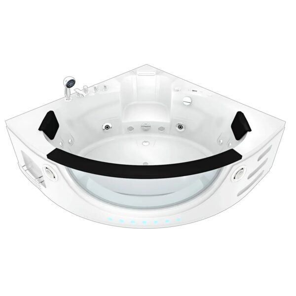 AquaVapore Whirlpool Pool Badewanne Wanne W06-TH-SC 152x152cm