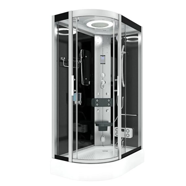 AquaVapore Duschkabine Komplettdusche Fertigdusche Dusche D60-73T0L 120x80 cm