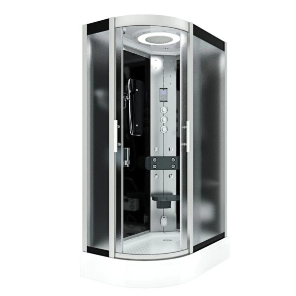 AquaVapore Dusche Duschkabine D60-73M3L-EC Duschtempel Sauna 120x80 cm
