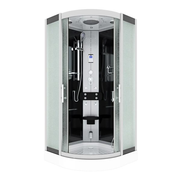 AcquaVapore Dampfdusche Duschtempel Sauna Dusche Duschkabine D46-13M2-EC 90x90
