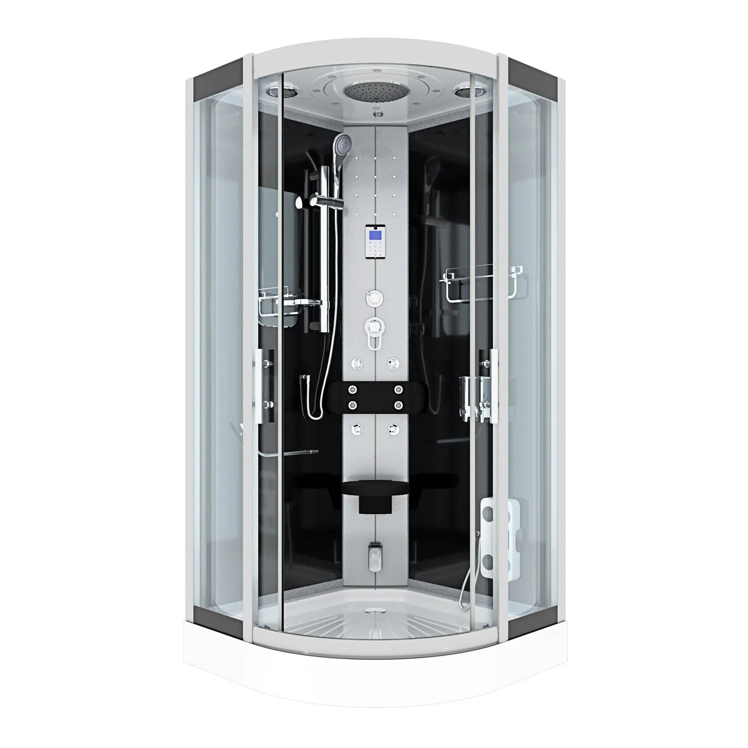 AcquaVapore Dampfdusche Duschtempel Sauna Dusche Duschkabine D46-13T2-EC 90x90