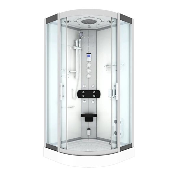 AcquaVapore Dampfdusche Duschtempel Sauna Dusche Duschkabine D46-20T3-EC 100x100