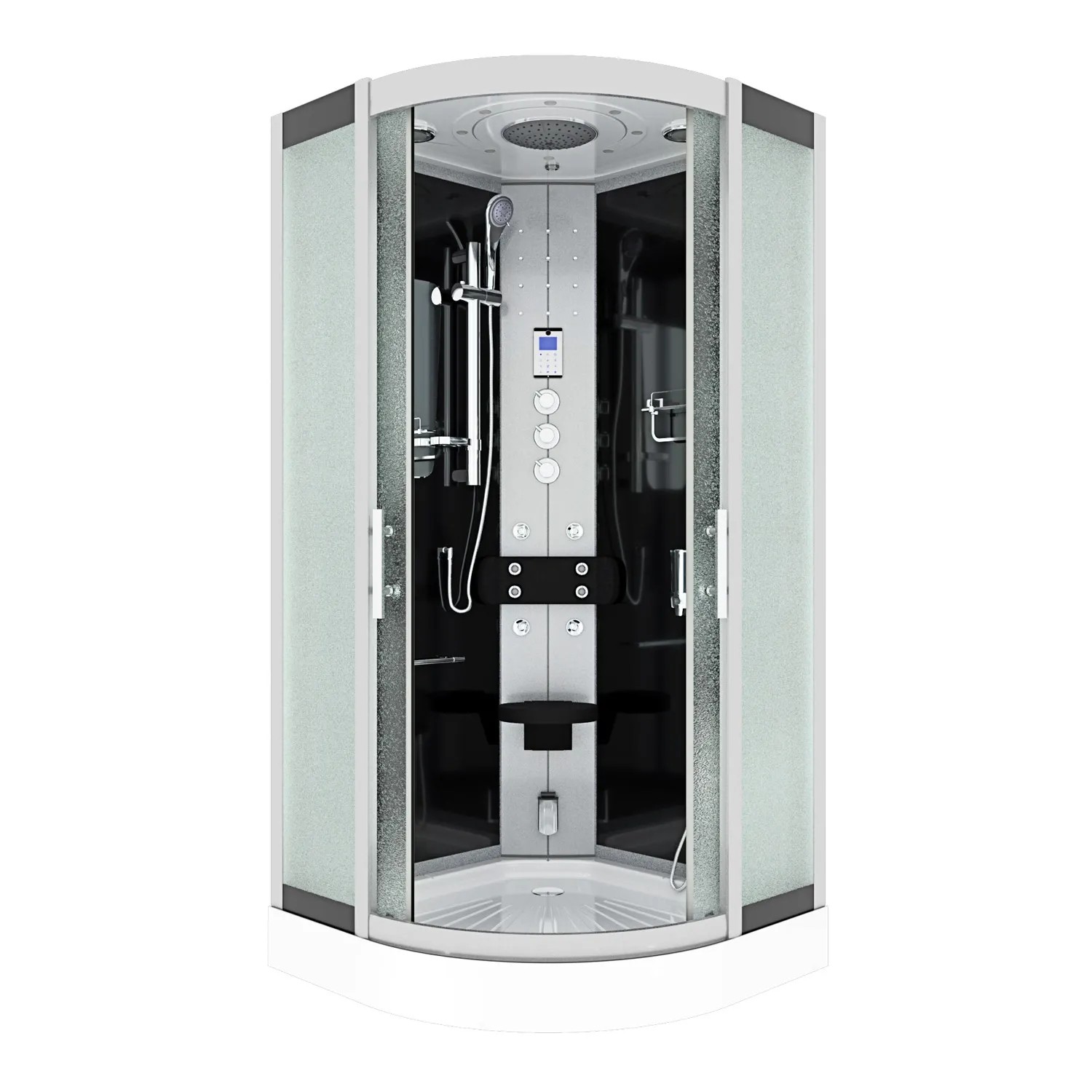 AcquaVapore Dampfdusche Duschtempel Sauna Dusche Duschkabine D46-23M3-EC 100x100