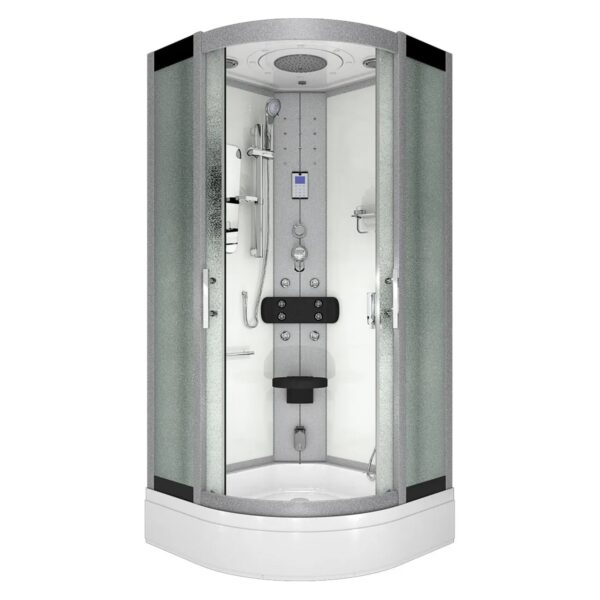 AcquaVapore Dampfdusche Duschtempel Sauna Dusche Duschkabine D46-50M2-EC 90x90