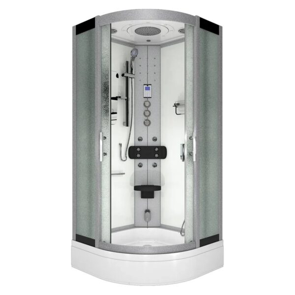 AcquaVapore Dampfdusche Duschtempel Sauna Dusche Duschkabine D46-60M3 100x100