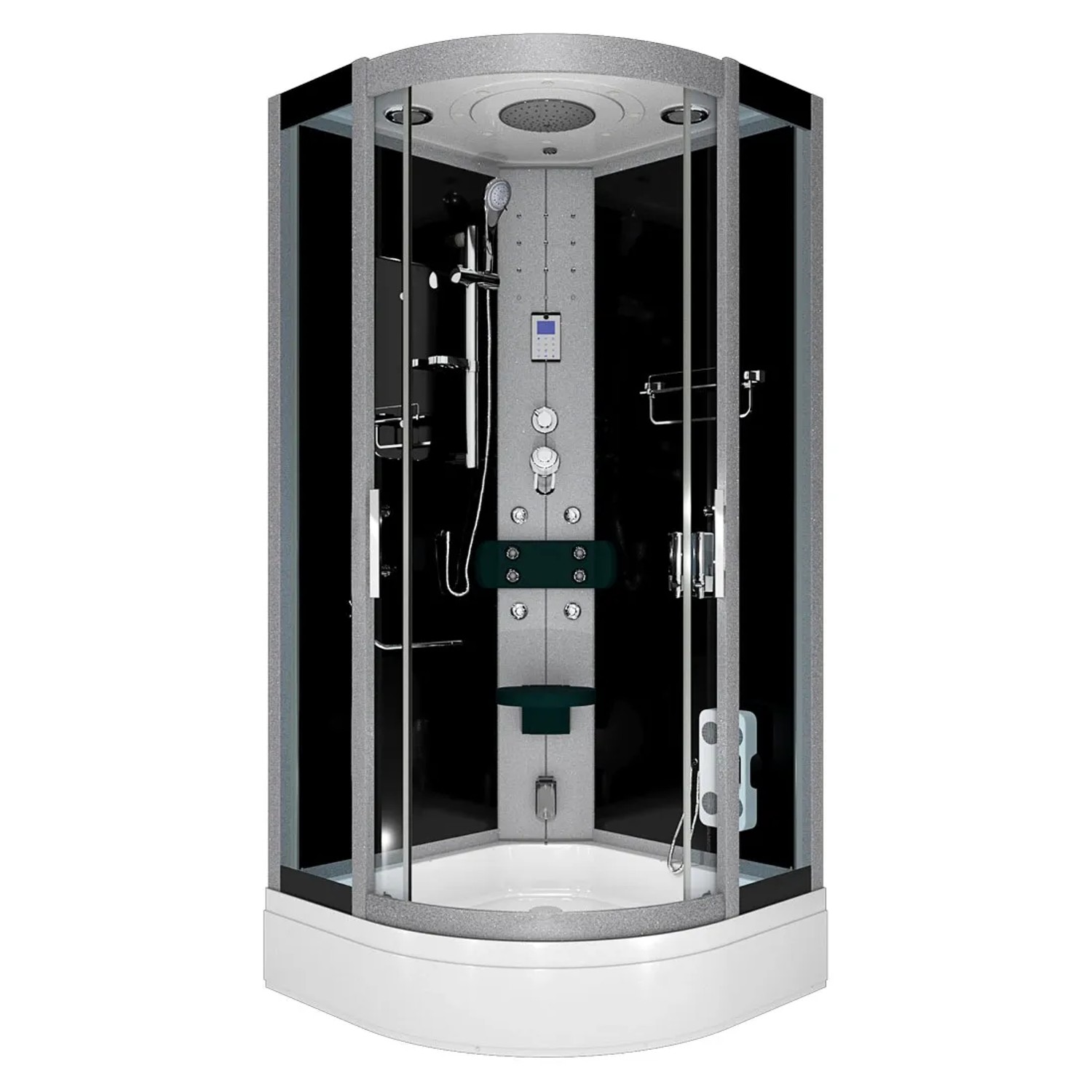 AcquaVapore Dampfdusche Duschtempel Sauna Dusche Duschkabine D46-63T2-EC 100x100