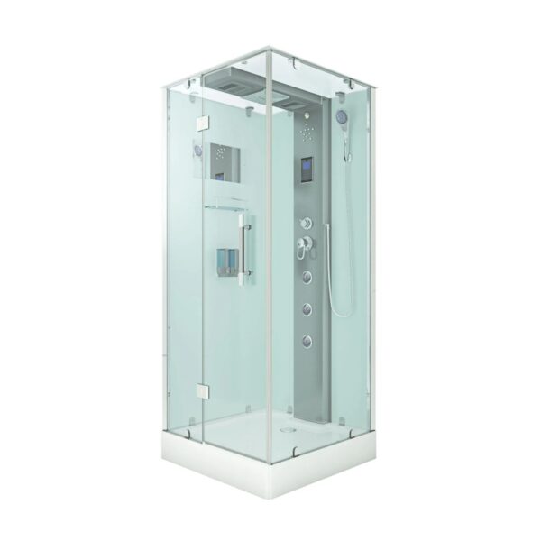 AquaVapore Duschkabine Komplettdusche D38-20L0-EC Fertigdusche Dusche 100x100 cm AquaVapore Duschkabine Komplettdusche D38-20L0-EC Fertigdusche Dusche 100x100 cm