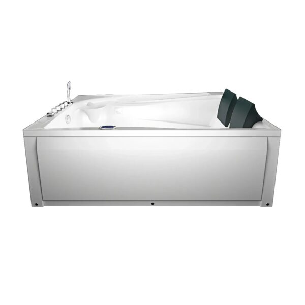 AquaVapore Whirlpool Pool Badewanne Wanne W12H-TH-B-SC 180x135cm