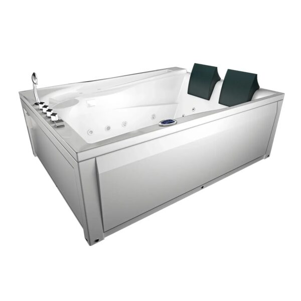AquaVapore Whirlpool Pool Badewanne Wanne W12H-TH-C 180x135cm