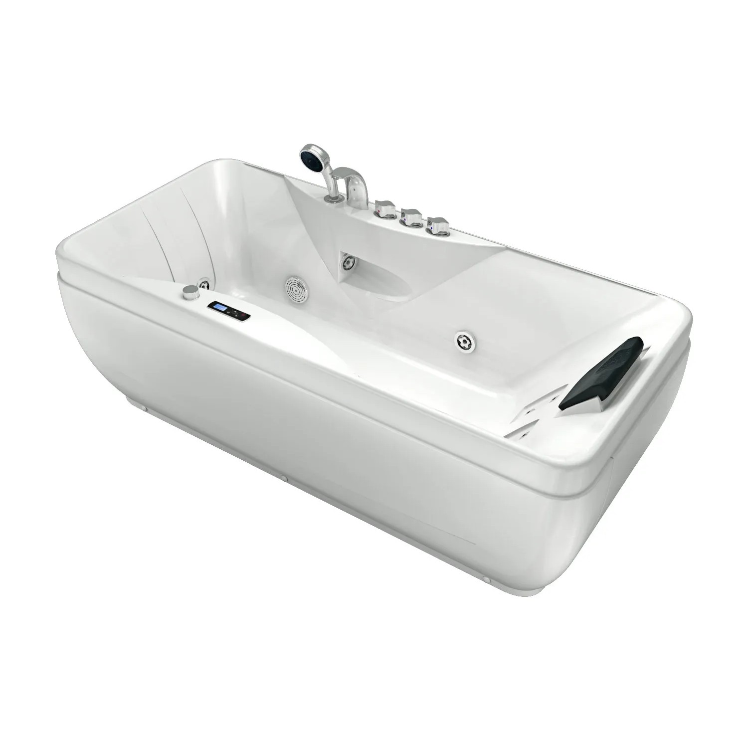 AcquaVapore Whirlpool Vollausstattung Pool Badewanne Wanne W49H-PR 170x80