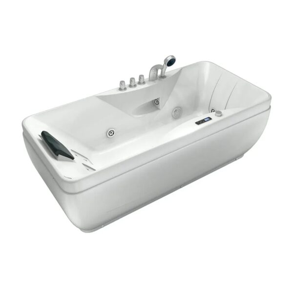 AcquaVapore Whirlpool Vollausstattung Pool Badewanne Wanne W49H-TH-PL 170x80 mit