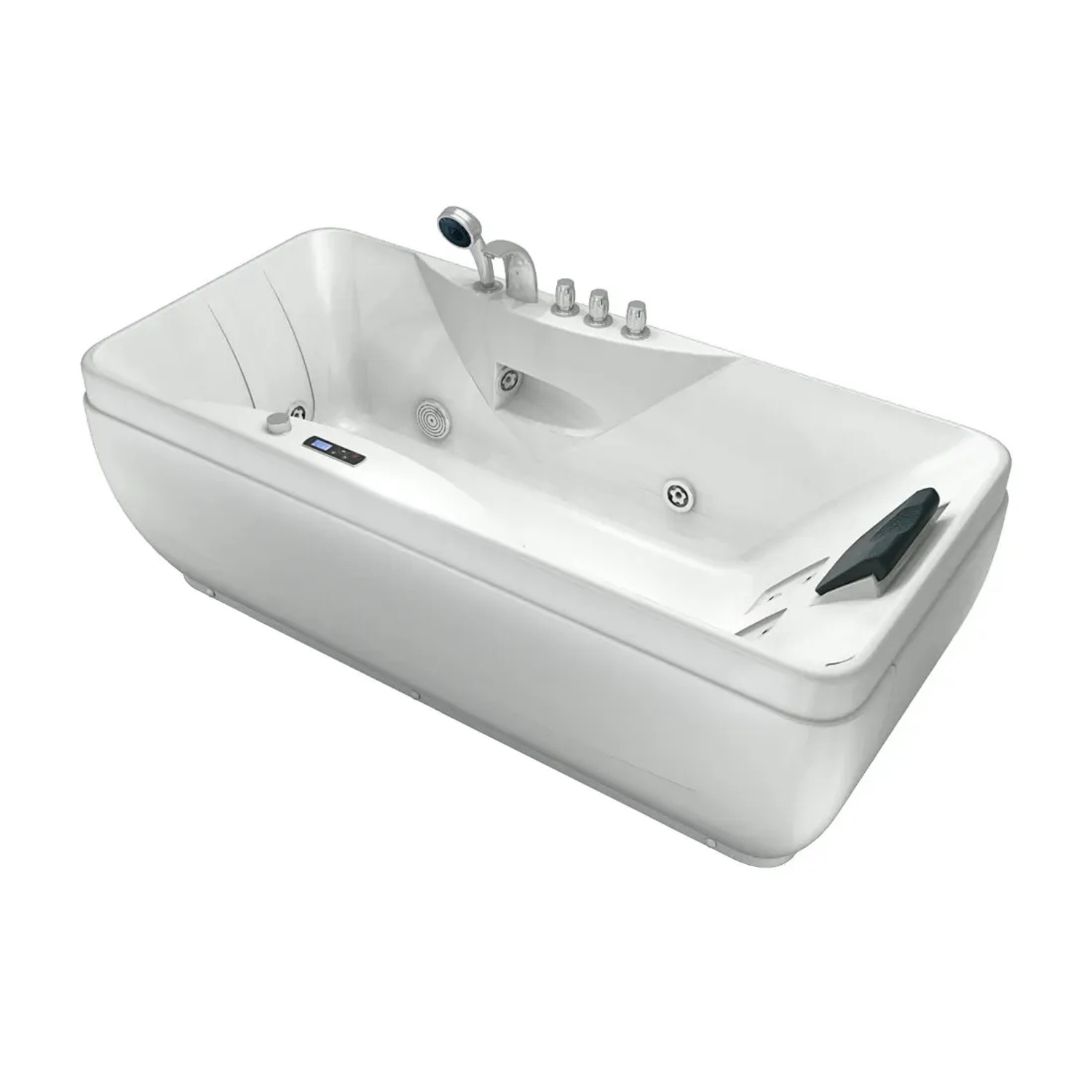 AcquaVapore Whirlpool Pool Badewanne Wanne W49-TH-PR-SC 170x80 mit Farblicht