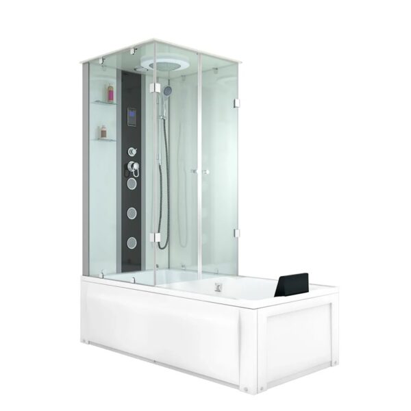 AcquaVapore Dusche Wanne Kombination K05-R01 Duschkabine 90x180