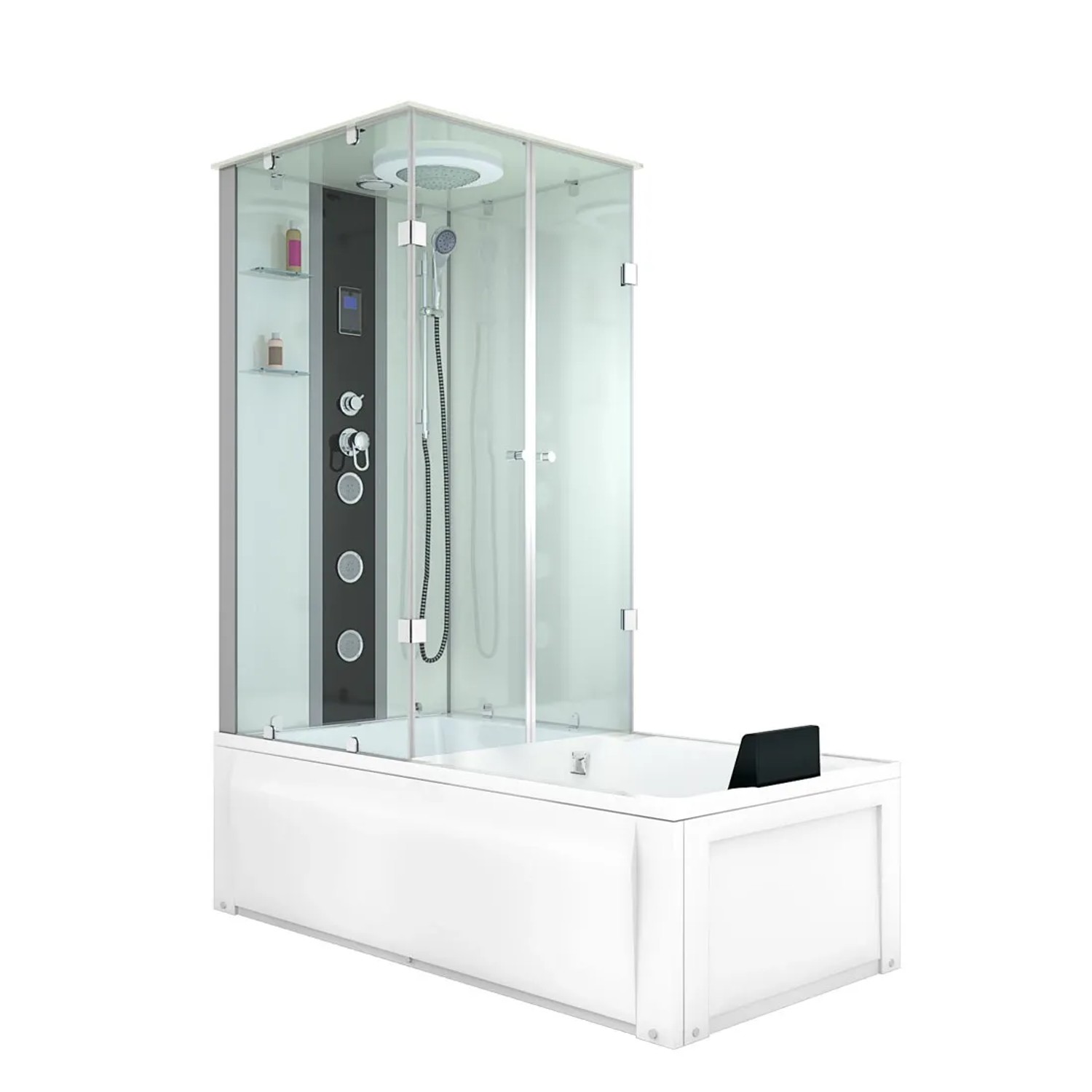AcquaVapore Dusche Wanne Kombination K05-R01 Duschkabine 90x180