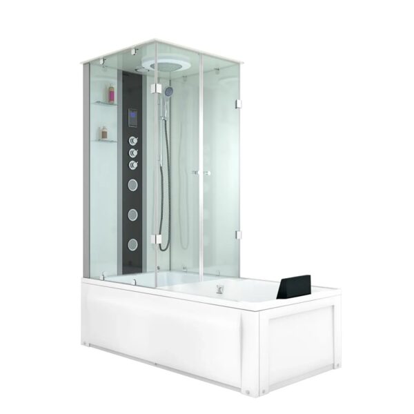 AcquaVapore Whirlpool Dusche Kombination K05-R03-WP Duschtempel 90x180