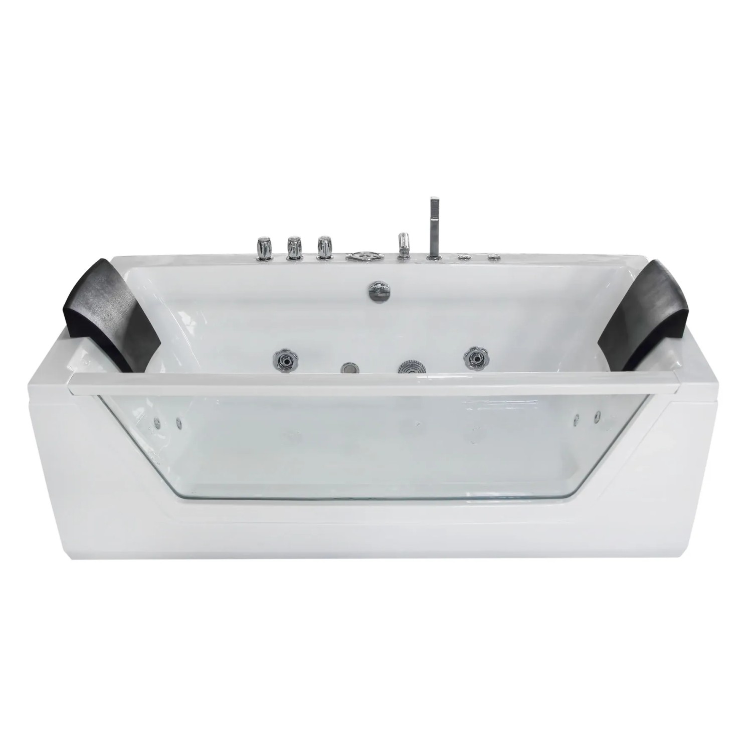 AcquaVapore Whirlpool mit Reinigungsfunktion Pool Badewanne Wanne W83R-TH-B-SC