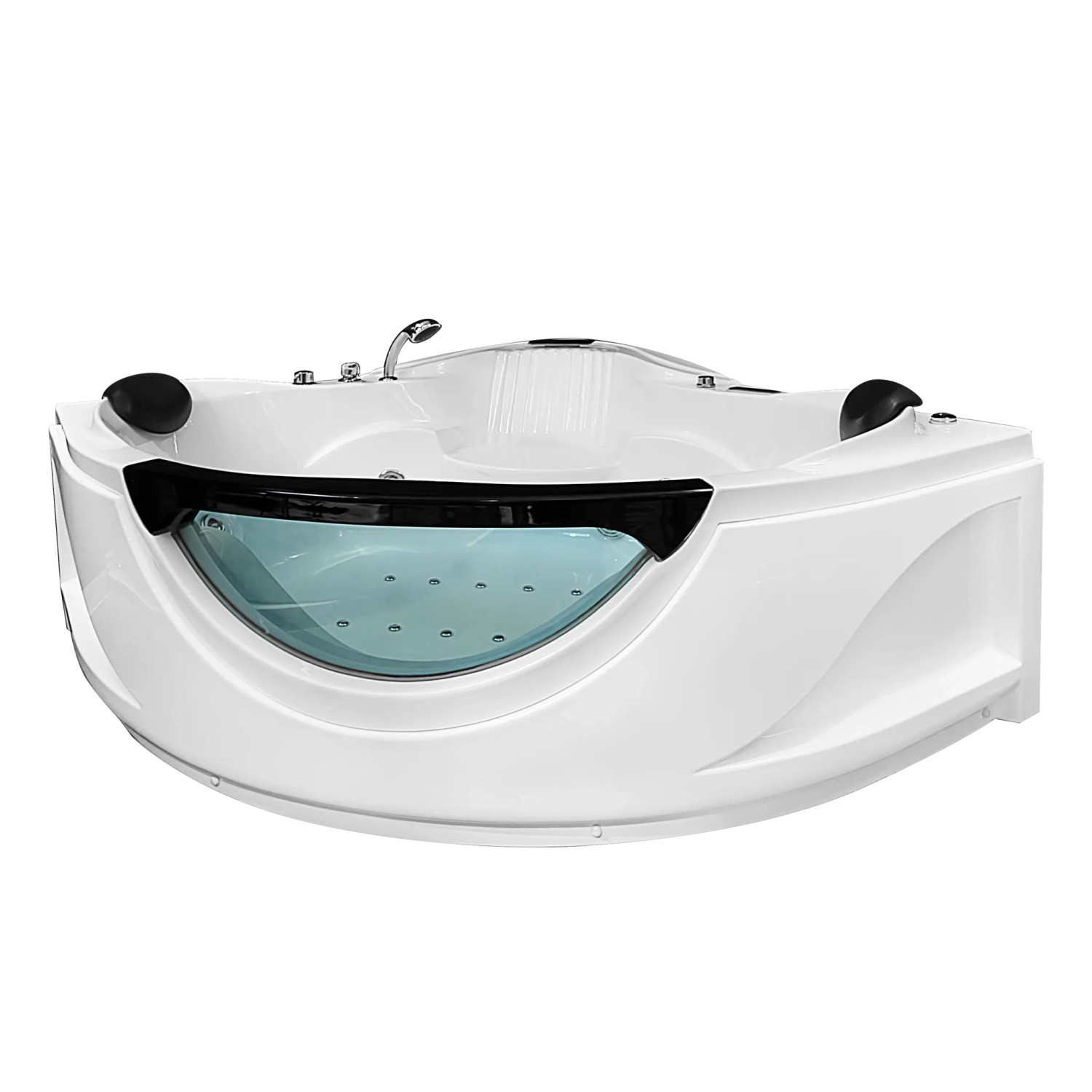 AcquaVapore Whirlpool Vollausstattung Pool Badewanne Eckwanne Wanne W25H 150x150