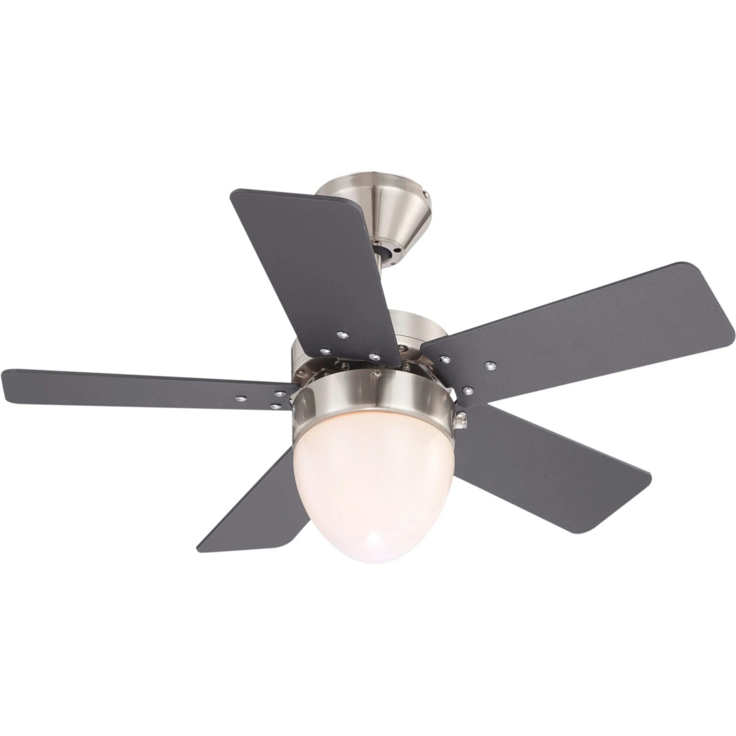 GLOBO Deckenventilator Marva 76 cm mit Beleuchtung und Fernbedienung
