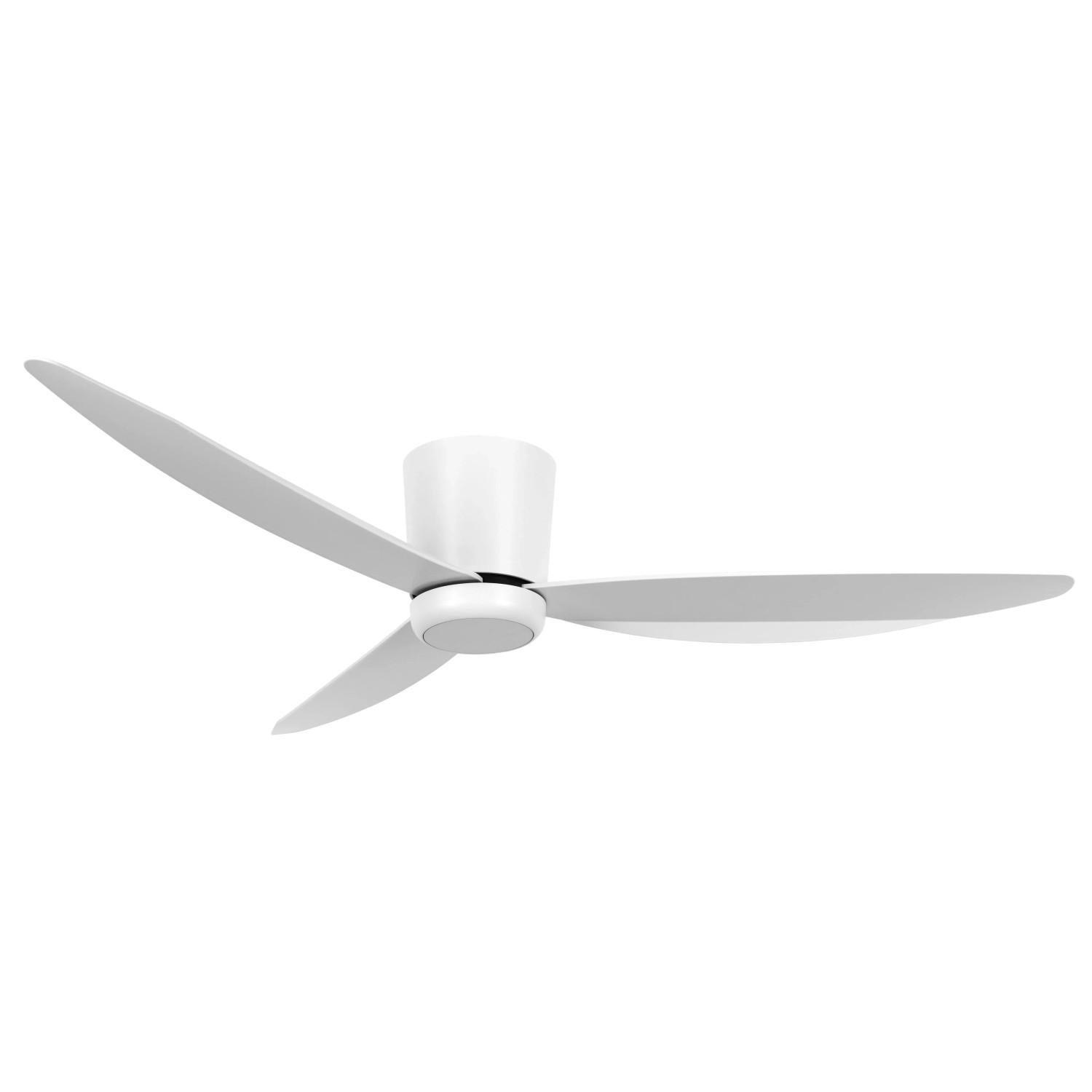 Lucci Air Energiespar Deckenventilator mit LED Beleuchtung und Fernbedienung Array Weiß 137 cm