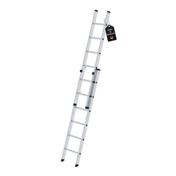 PROREGAL Sprossen-Schiebeleiter 2-Teilig Ohne Traverse 2 x 6 Sprossen