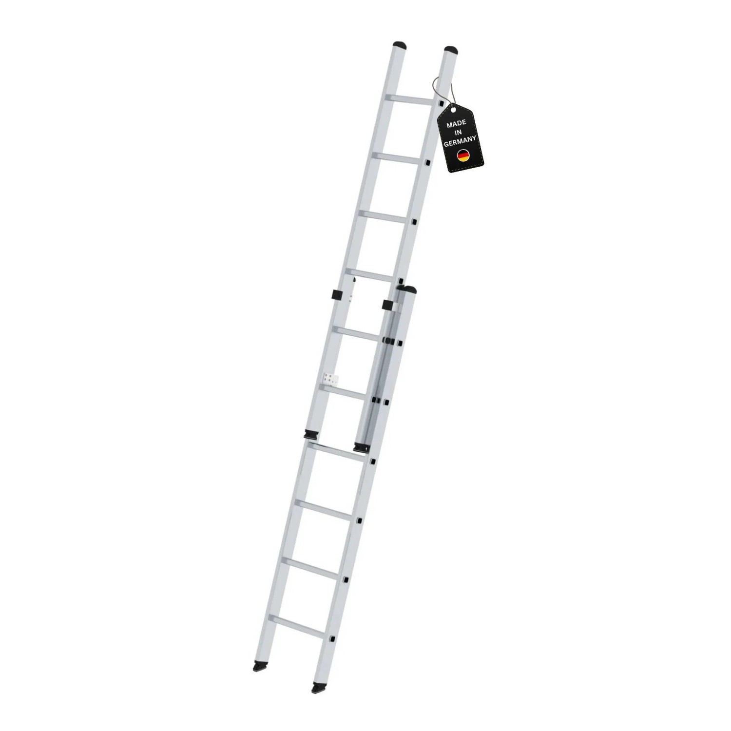 PROREGAL Sprossen-Schiebeleiter 2-Teilig Ohne Traverse 2 x 6 Sprossen