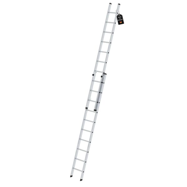PROREGAL Sprossen-Schiebeleiter 2-Teilig Ohne Traverse 2 x 10 Sprossen